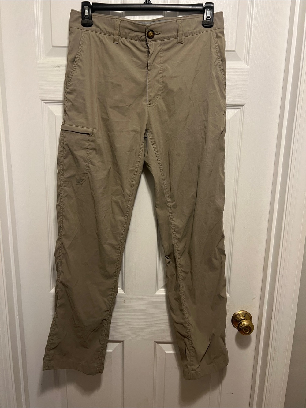 Men's Casual Khaki Pants - Lightweight Travel Trousers